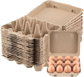 Poreids stackable cartons save space in fridge and storage areas.