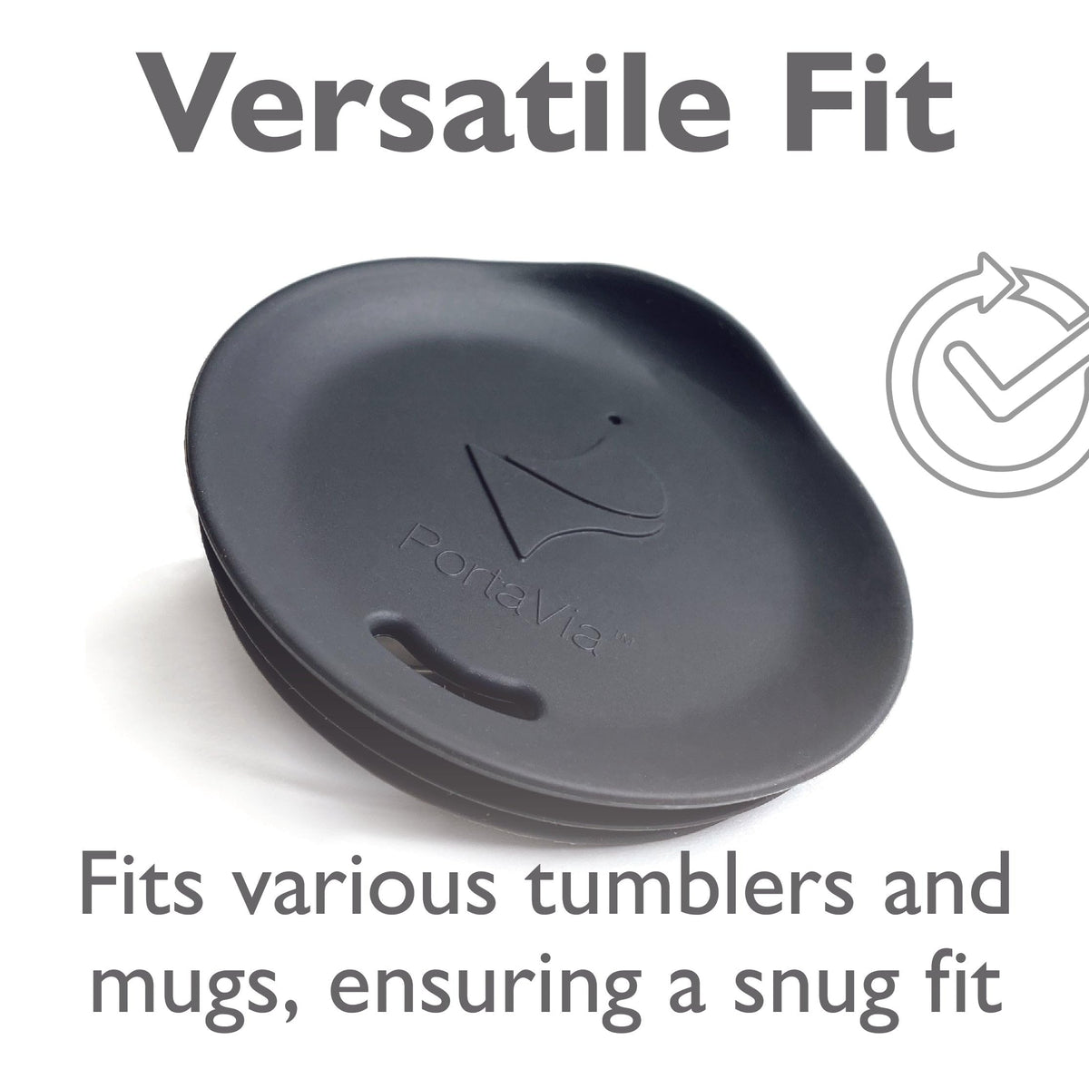 Porta Via lid keeps coffee hot up to 30 minutes during commutes