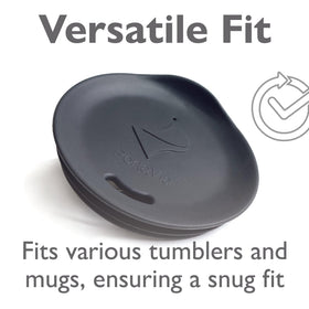 Porta Via lid keeps coffee hot up to 30 minutes during commutes