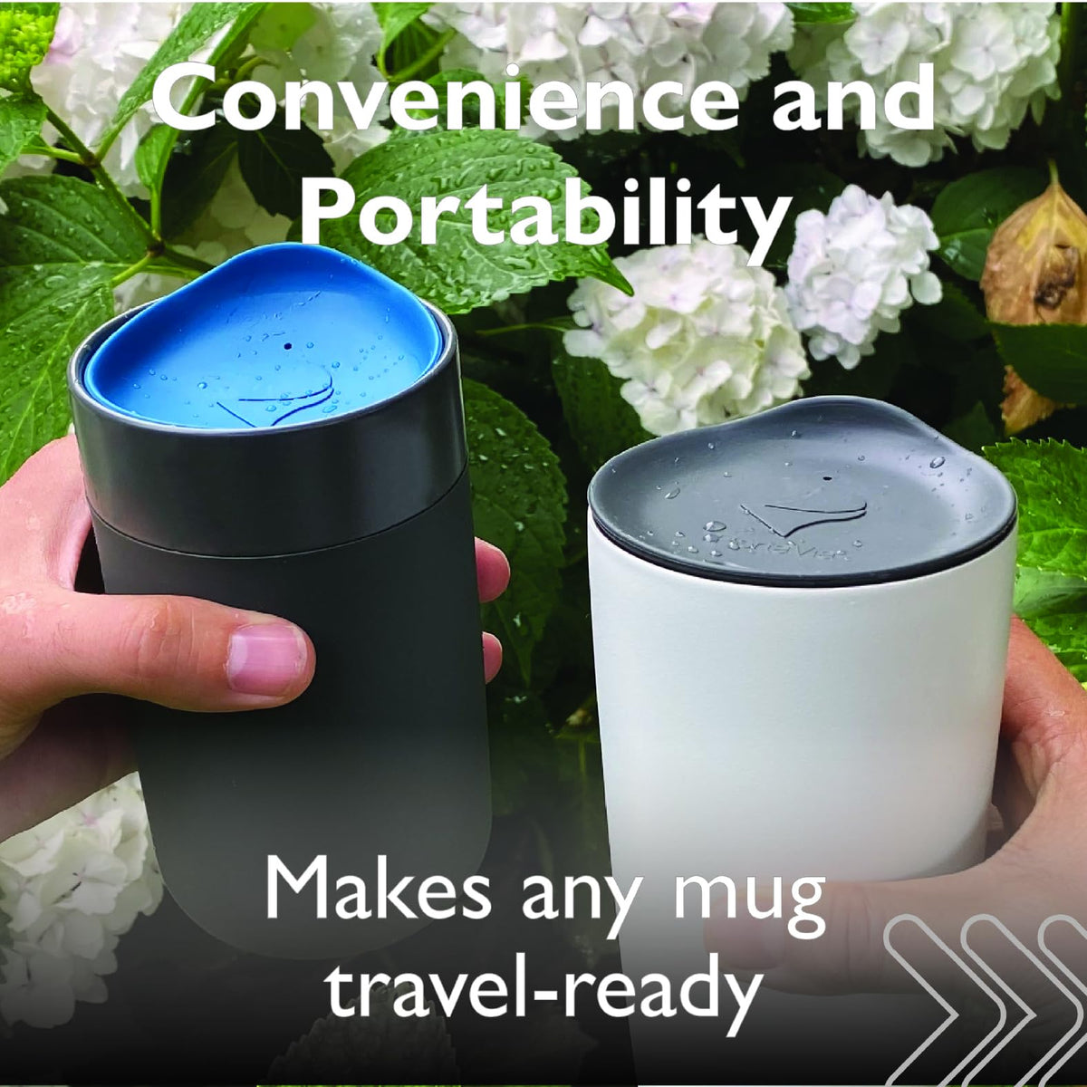 Porta Via silicone lid is a planet-safe alternative to disposables