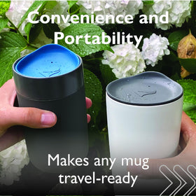 Porta Via silicone lid is a planet-safe alternative to disposables
