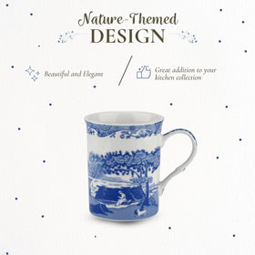 Portmeirion Spode Blue Italian mug countryside scene inspires relaxed mornings.