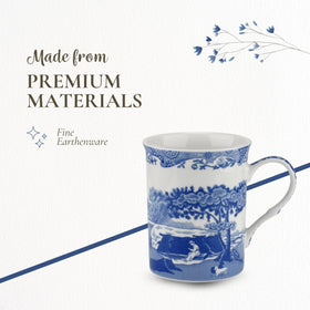 Portmeirion Spode Blue Italian mug dishwasher safe convenience for busy households.