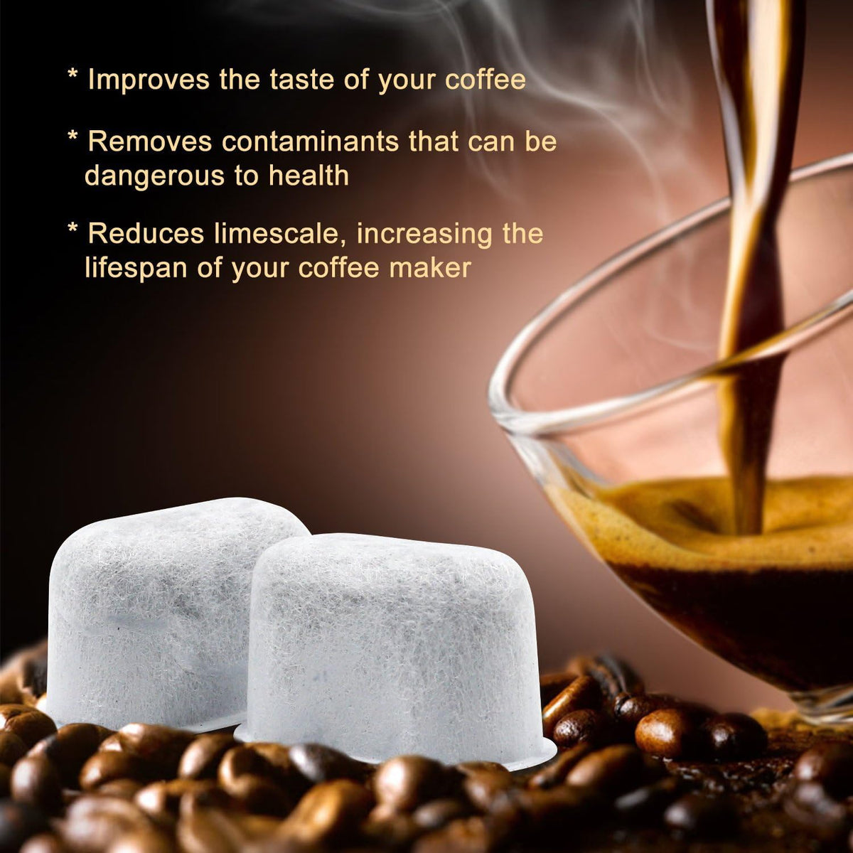 Posiave 12-pack value for regular Keurig maintenance