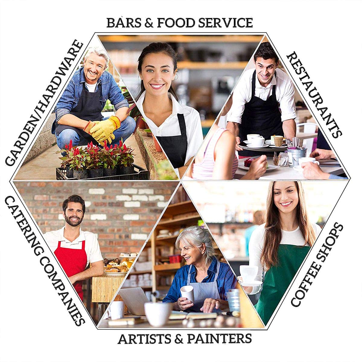POTALKFREE gift-ready apron makes a thoughtful 50th birthday present.