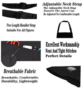 POTALKFREE machine-washable apron is easy to care for.
