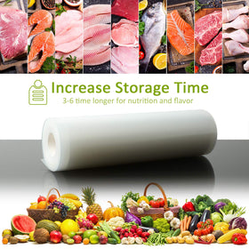 Potane vacuum bag opening shows a smooth seal for strong storage.