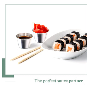 Potchen dipping cups ideal for sauces, butter, vinegar, and ice cubes