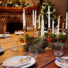 Potdoctor gift-ready stemless wine glass set in protective packaging.
