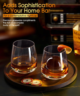 Potdoctor 4-piece set adds a refined touch to home bars.