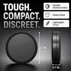 Pouch Pack slim-profile container designed for pocket-sized daily carry.
