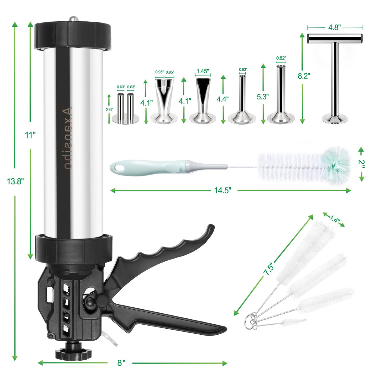 Pousutong easy-to-use jerky gun with ergonomic handle