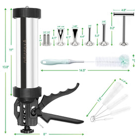 Pousutong easy-to-use jerky gun with ergonomic handle
