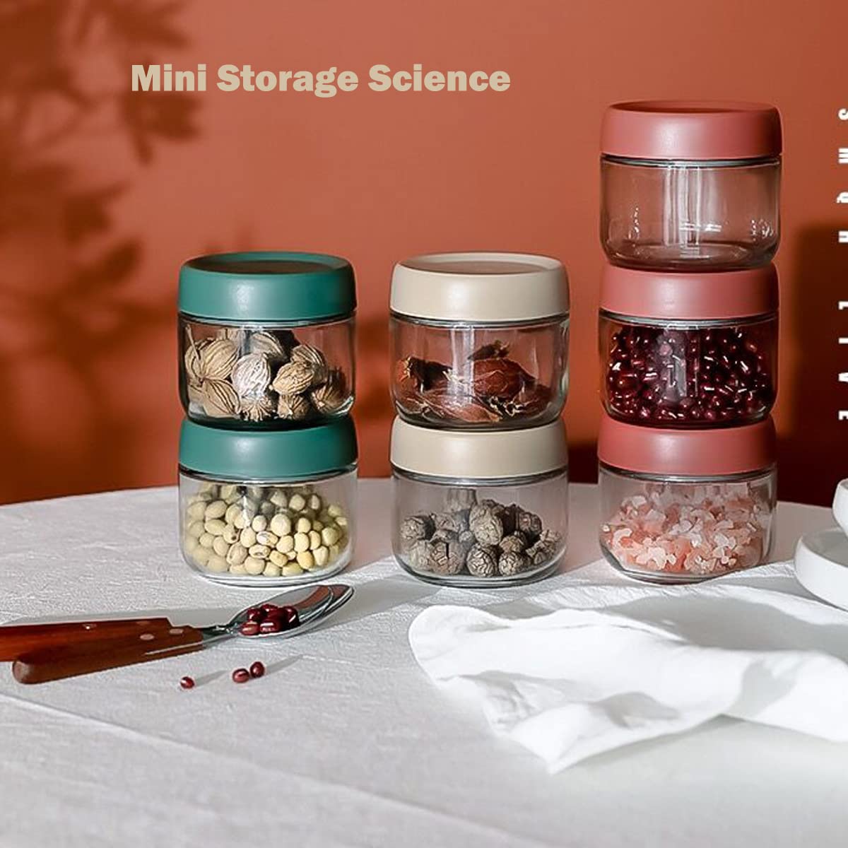 Povinmos condiment dressing jar for sauces and dips.