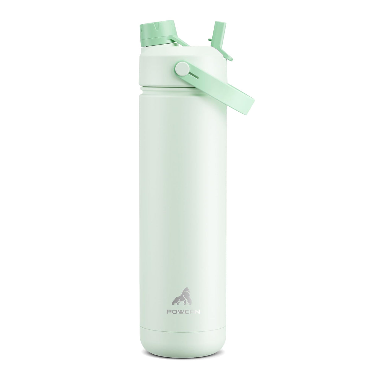 POWCAN 26 oz mint bottle for all-day hydration