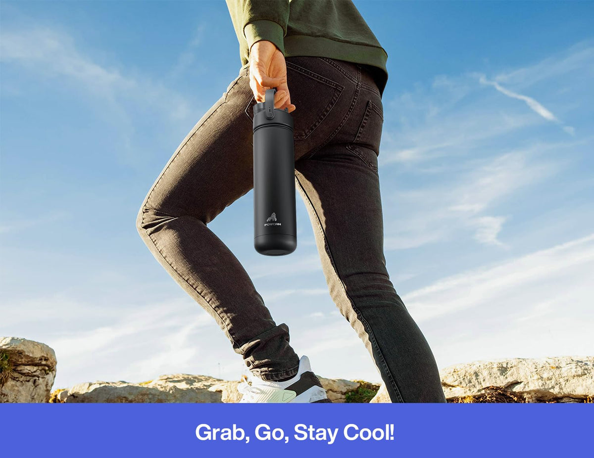 POWCAN Lupine BPA-free design supports clean, safe hydration.