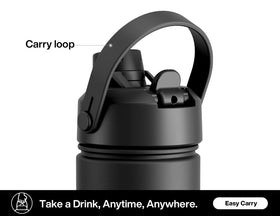 POWCAN wide-mouth design enables easy cleaning.