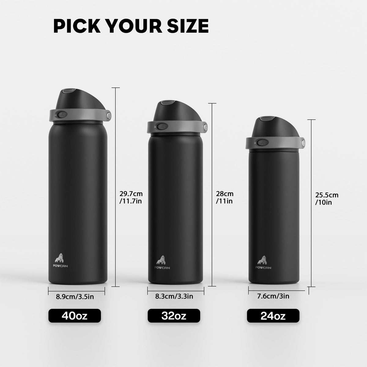 POWCAN bottle is travel-ready for camping and trips with reliable performance.