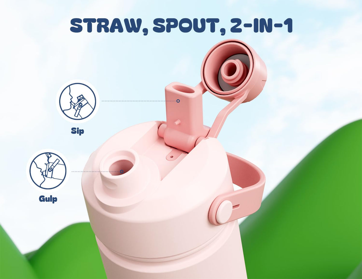 Powcan leak-proof bottle design keeping bags dry during travel and adventures