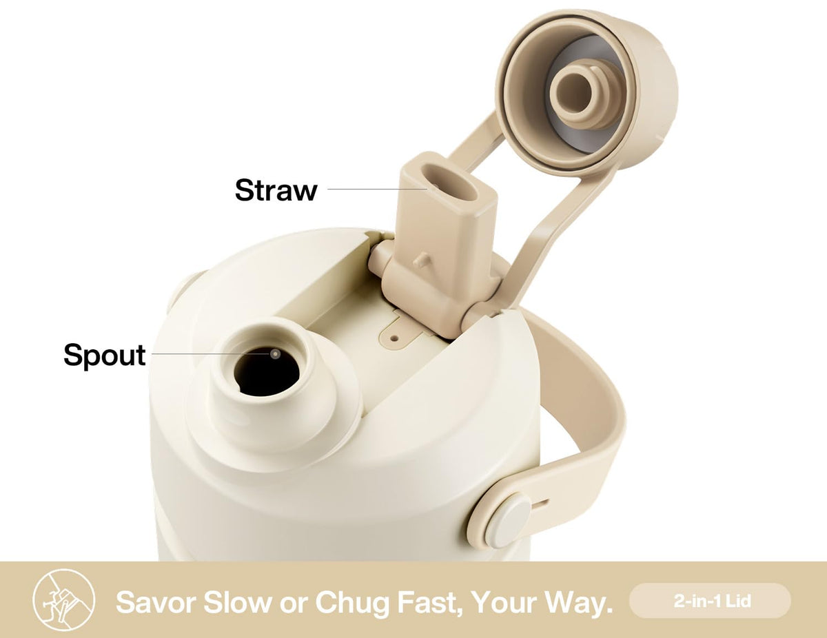 POWCAN leak-proof design prevents spills during travel.