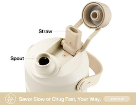 POWCAN leak-proof design prevents spills during travel.
