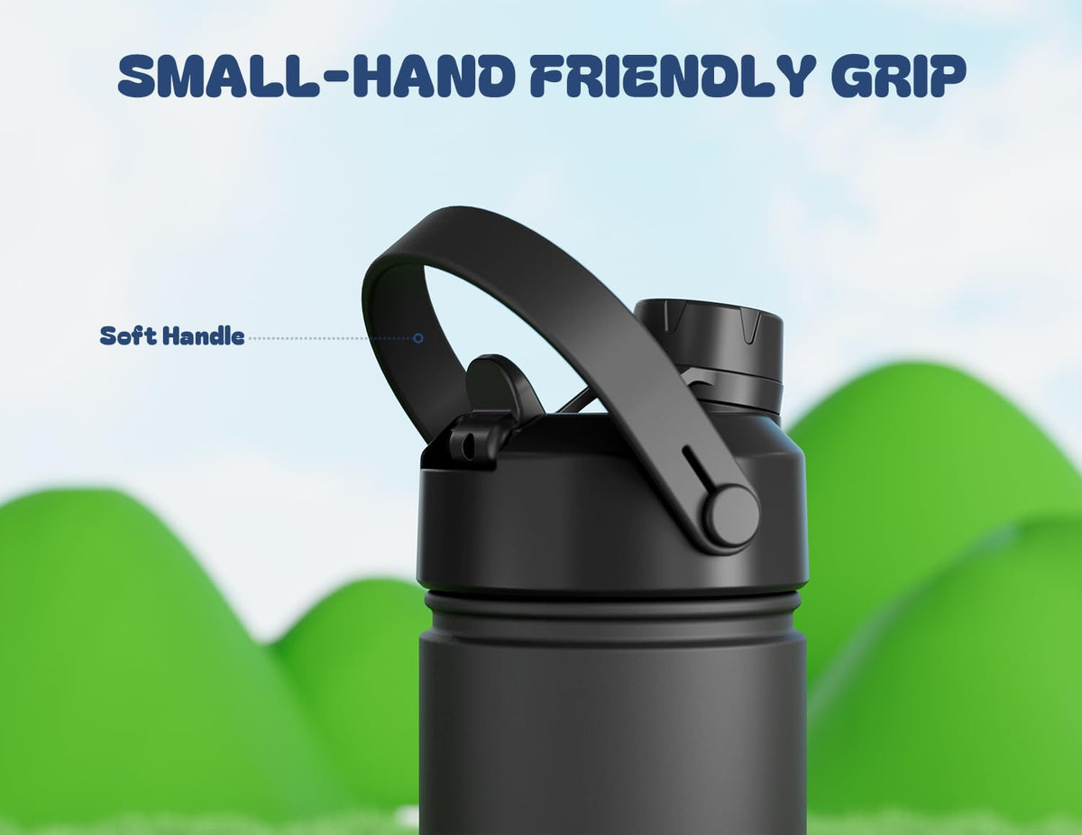 POWCAN BPA-free kids bottle keeps drinks safe on the go