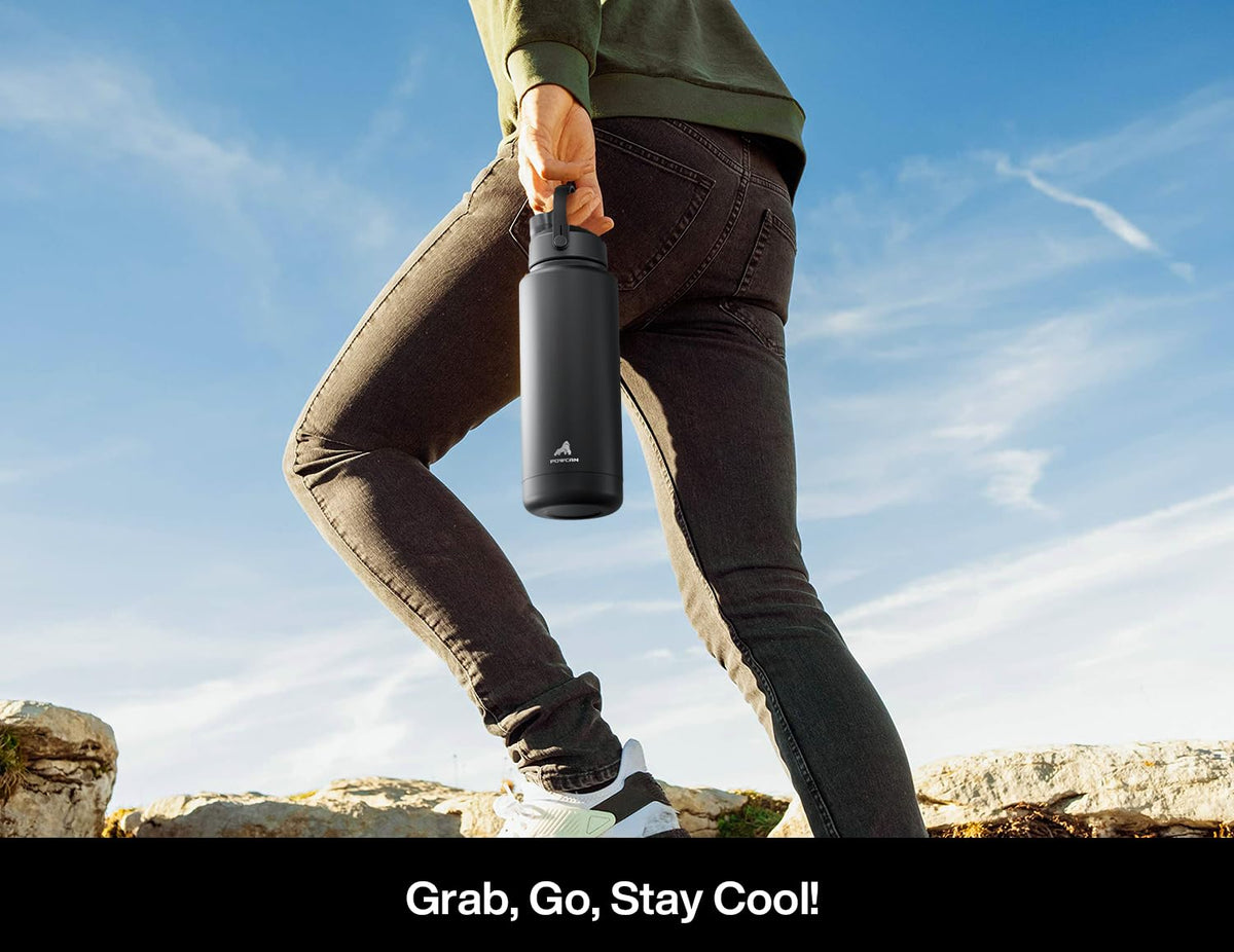 POWCAN BPA-free metal-taste-free hydration for pure flavor.