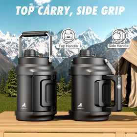 POWCAN dual carrying options for secure transport.