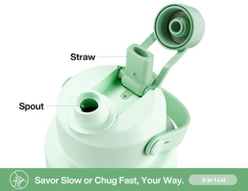 POWCAN leak-proof bottle ready for travel and daily use.
