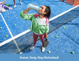 POWCAN Sea Breeze finish suits gym, school, and outdoor adventures.