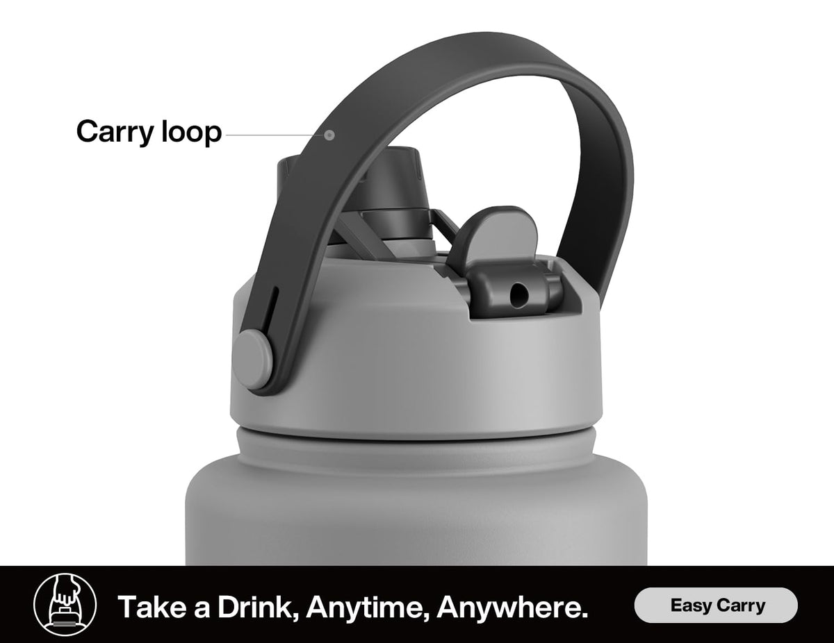 POWCAN wide-mouth bottle for easy cleaning and filling.