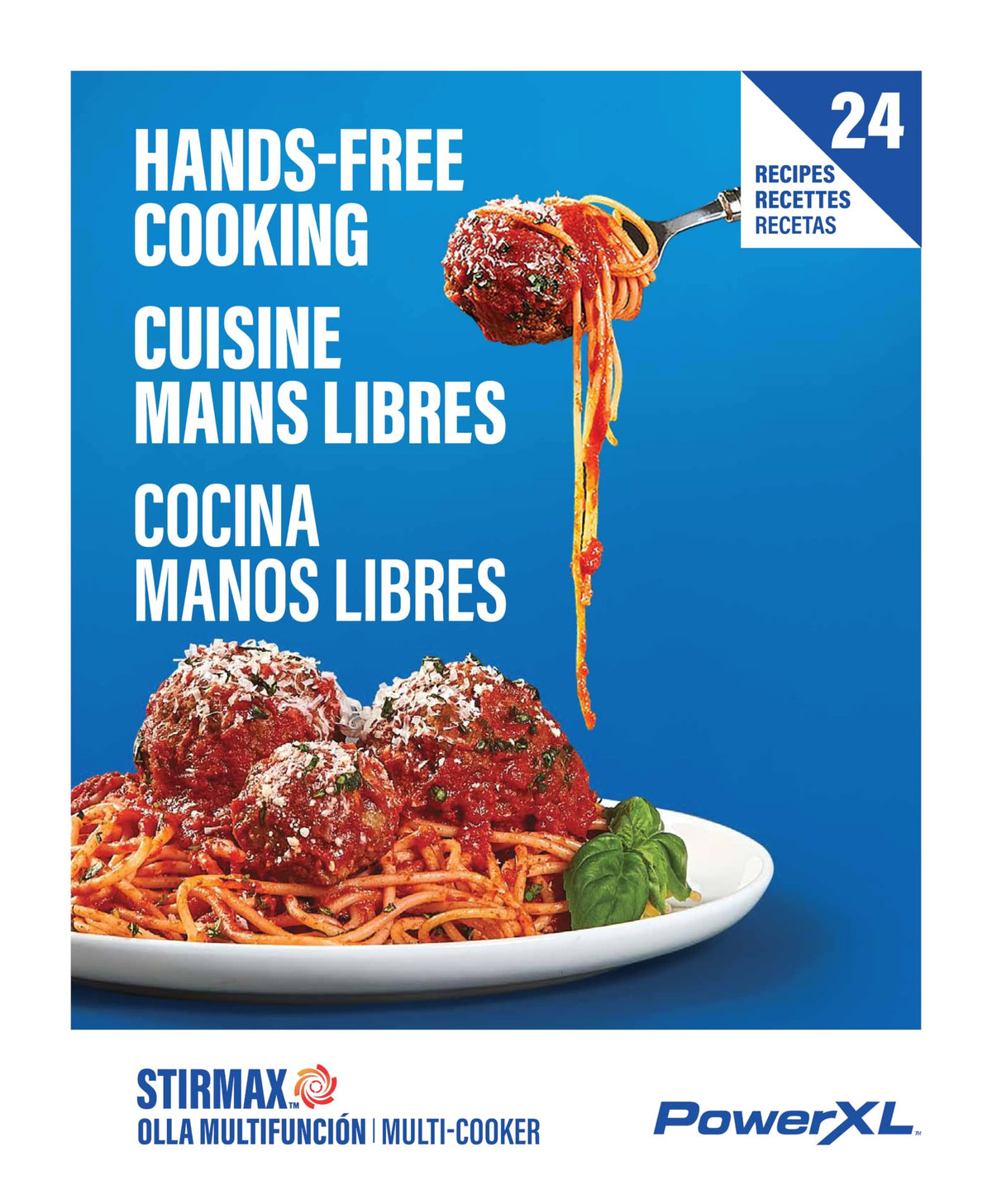 PowerXL StirMax Midnight Blue stew and soup preset for one-pot meals