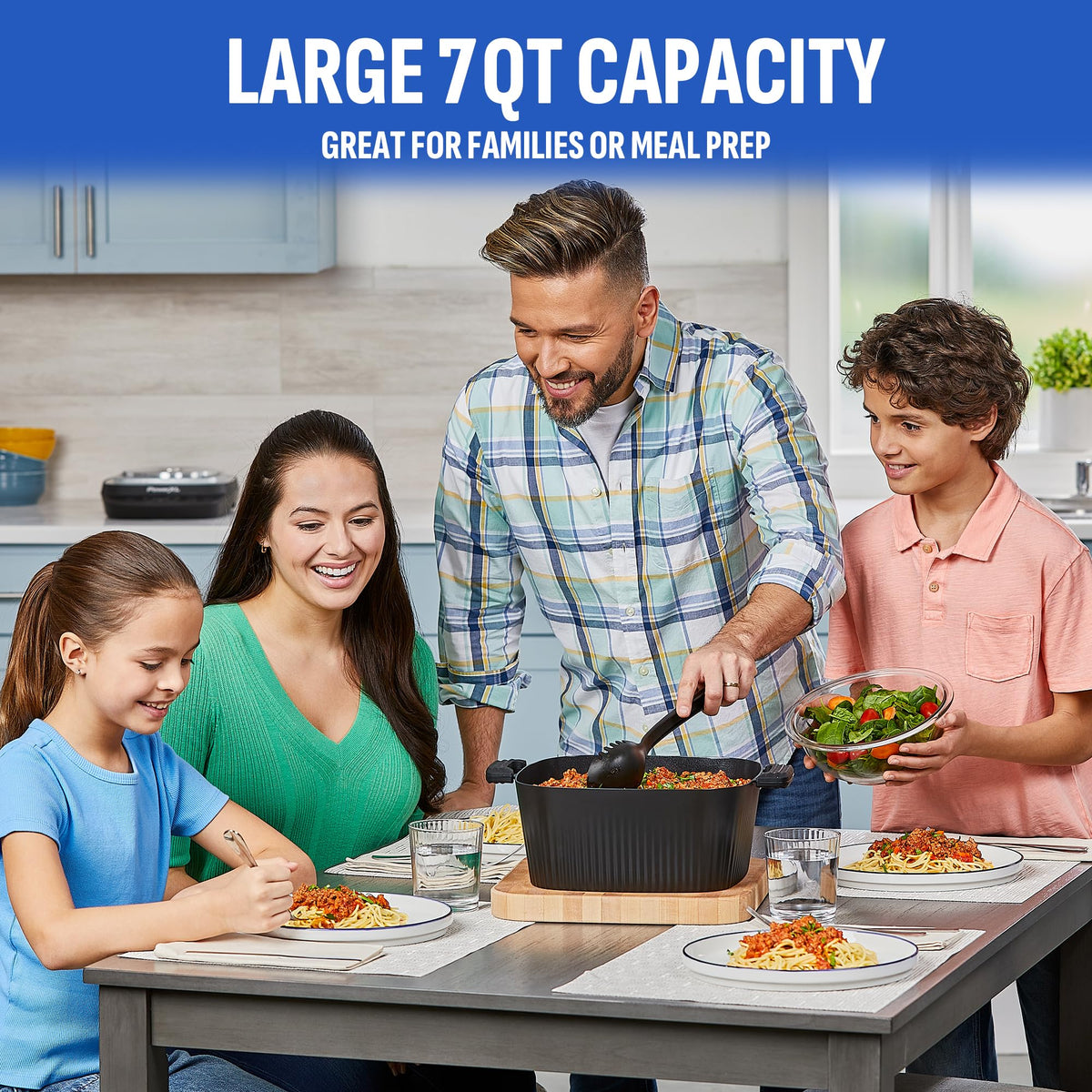 PowerXL StirMax Plus sauté and brown preset for quick searing
