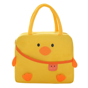 POYIPI cute duck lunch bag insulated for daily office meals and picnics.