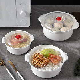 POYIPI dorm kitchen essentials bowls ideal for college meals.
