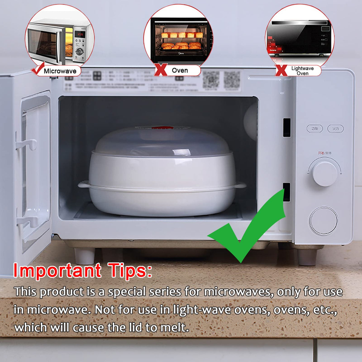 POYIPI multipurpose steamer—also functions as a storage container for leftovers.