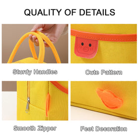 POYIPI waterproof and stain resistant lunch bag stands up to daily use.