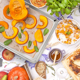 P&P CHEF 4-piece bakeware set ideal for large batches and family meals.