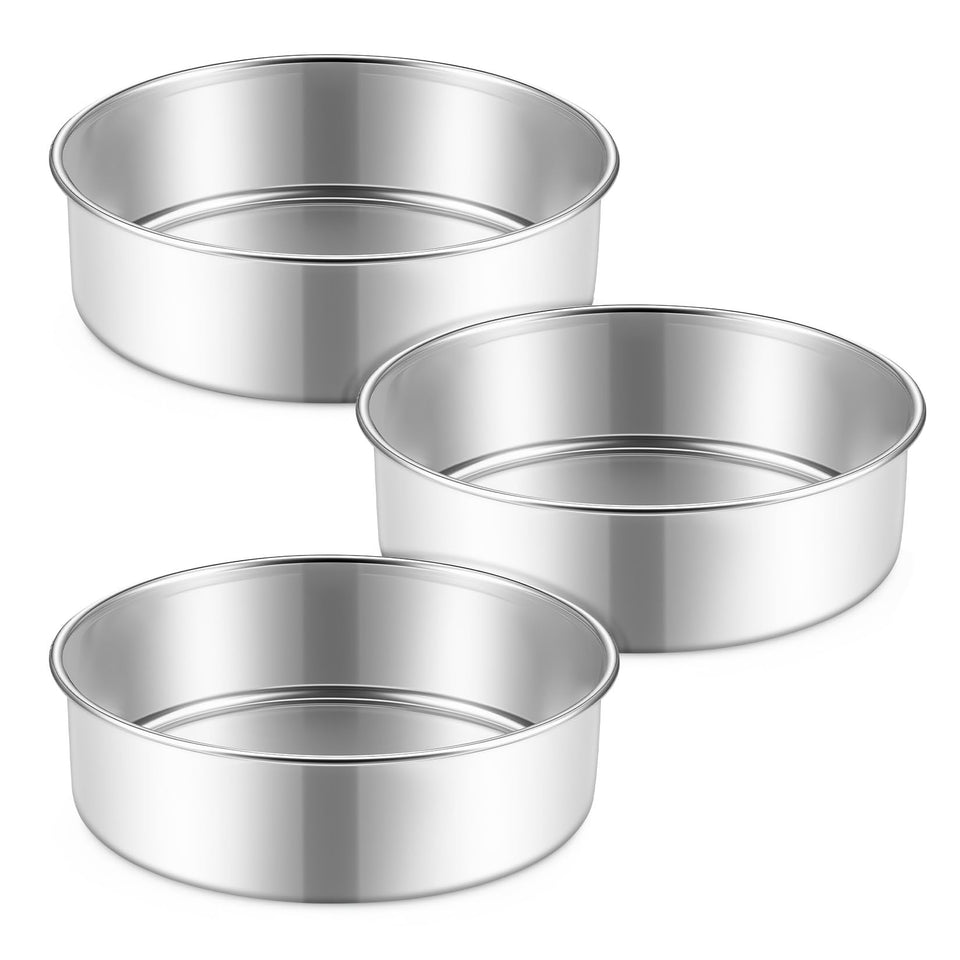 P&P CHEF 7-inch cake pan set overview for even baking