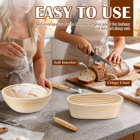 P&P CHEF cloth liner for proofing and easy release