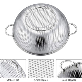 P&P CHEF small colander set 3 perfect for berries and small fruits