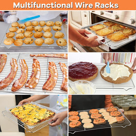 P&P CHEF cooling rack set makes a practical gift for bakers and home cooks