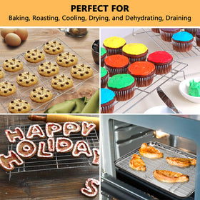 P&P CHEF collapsible feet enable flexible height and compact storage.