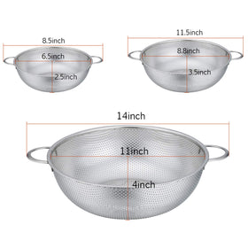 P&P CHEF stainless steel design is rust-resistant and dishwasher safe