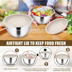 P&P CHEF 5-piece kit for everyday prep and storage