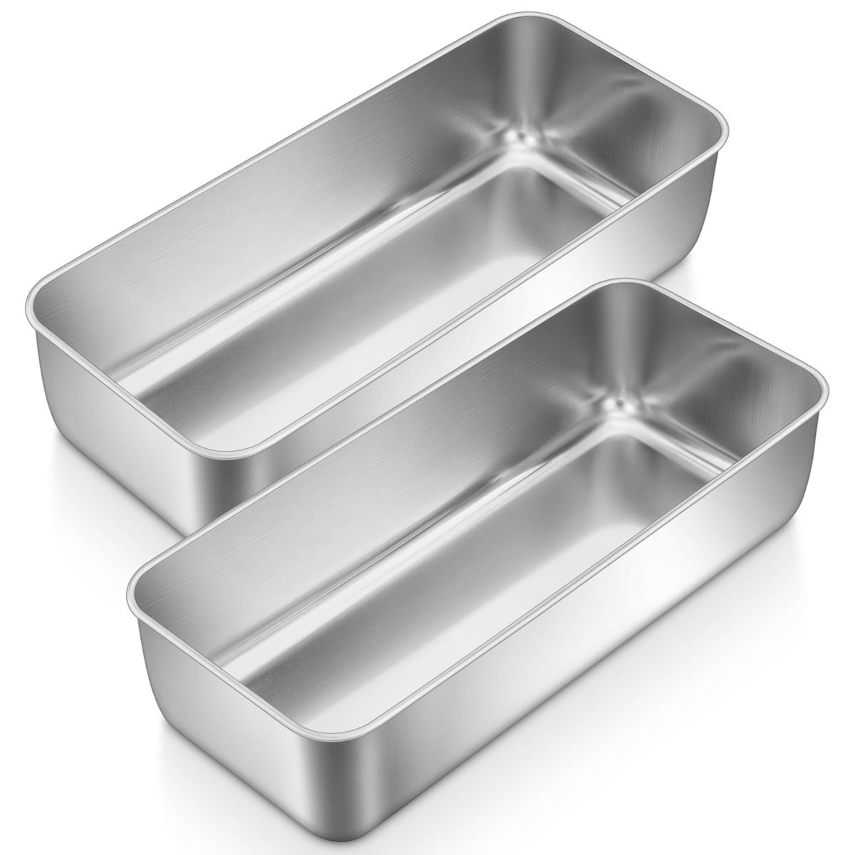 P&P CHEF loaf pan 12x5 inches ready to bake for even browning