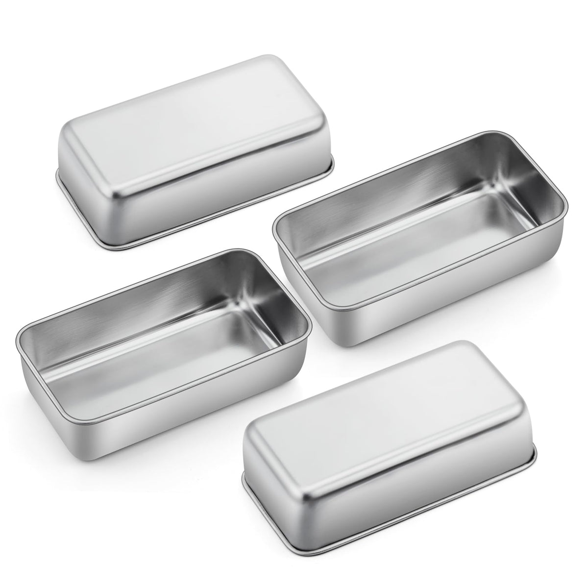 P&P CHEF loaf pan set 9x5 inch for versatile baking.