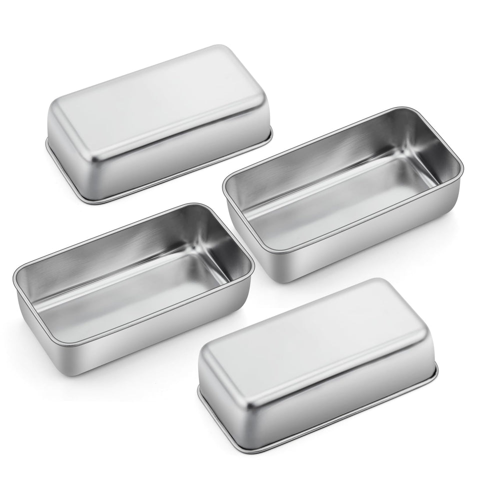 P&P CHEF loaf pan set 9x5 inch for versatile baking.