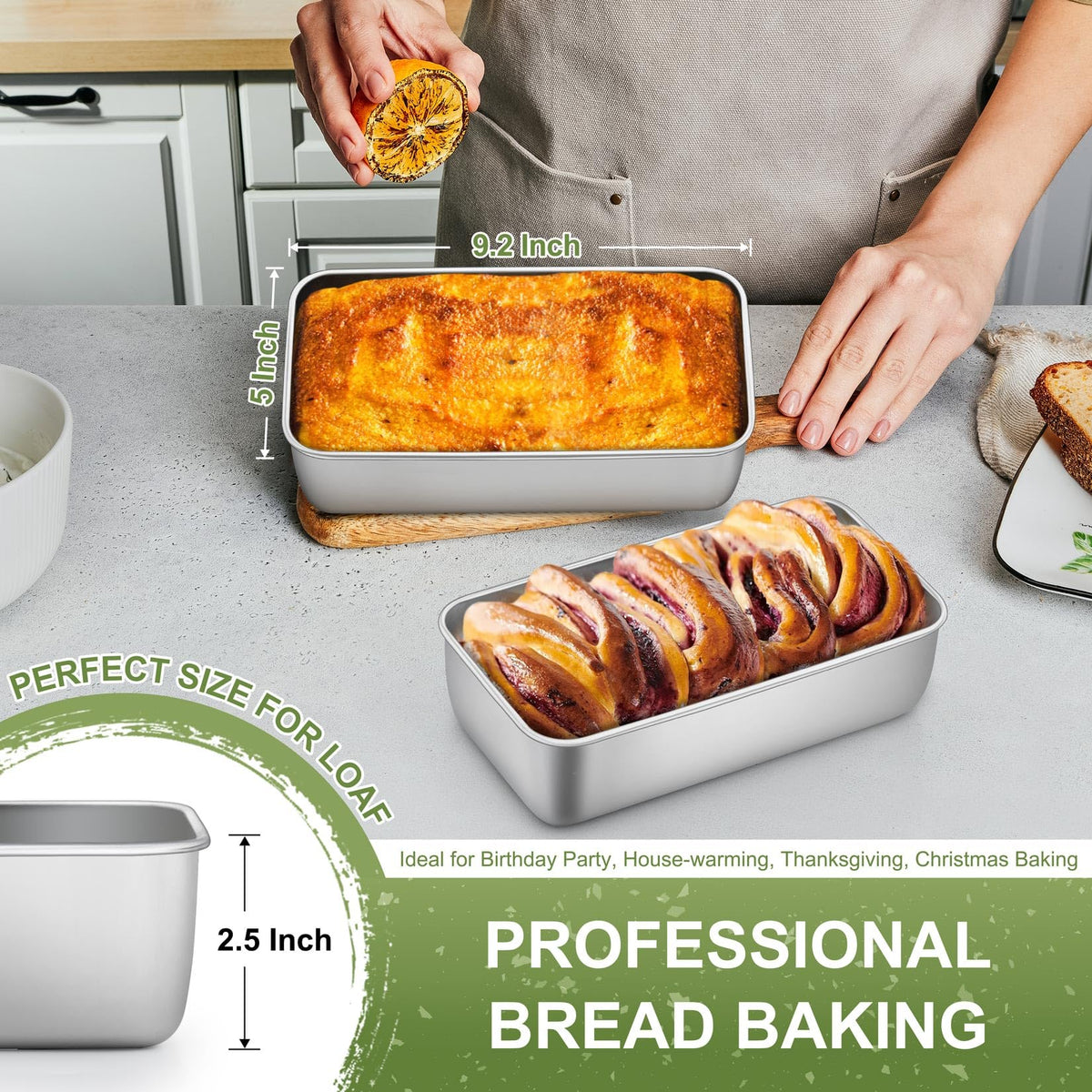 P&P CHEF two-piece set emphasizes value and easy storage.
