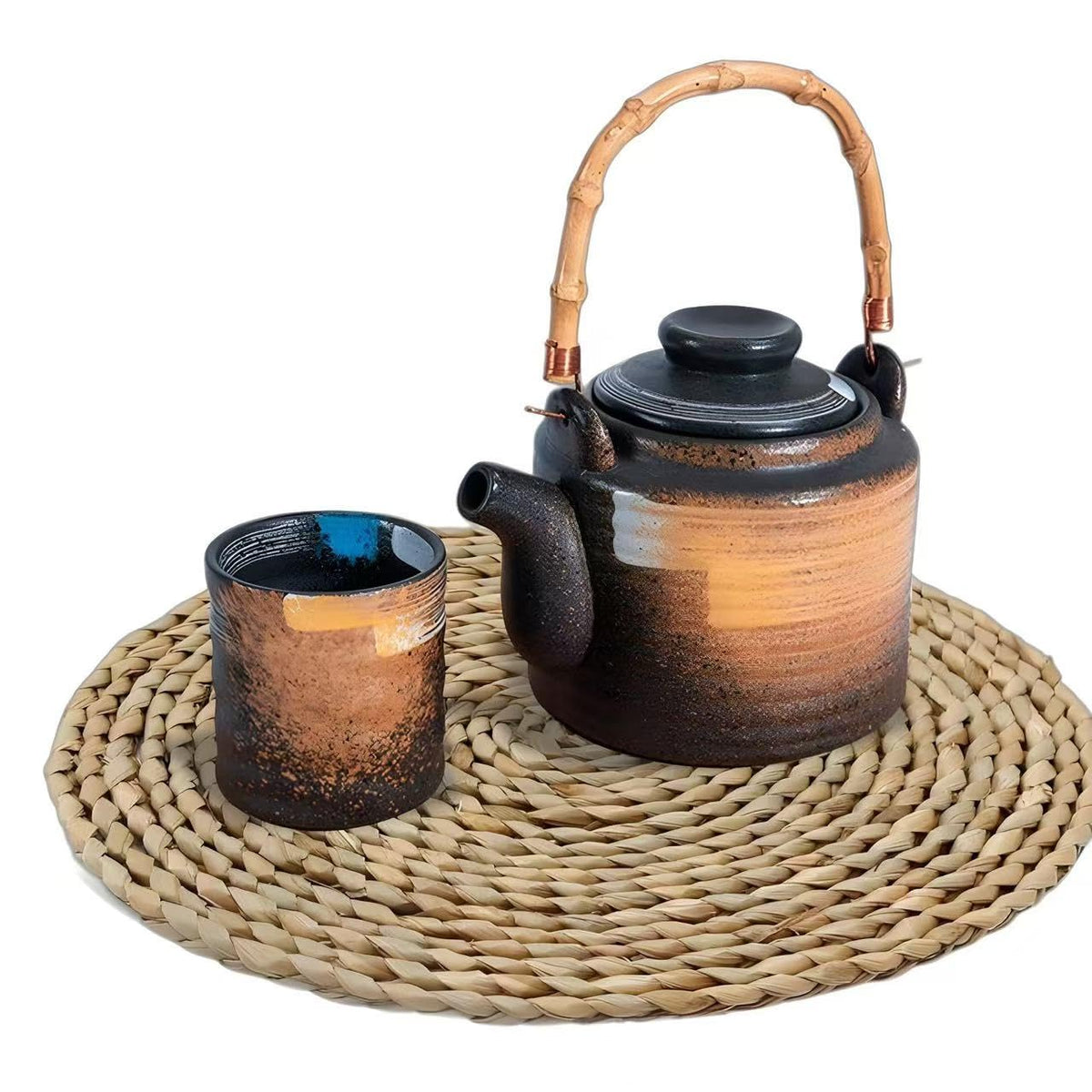 PPB2K round placemats are easy to wipe clean with a damp cloth.